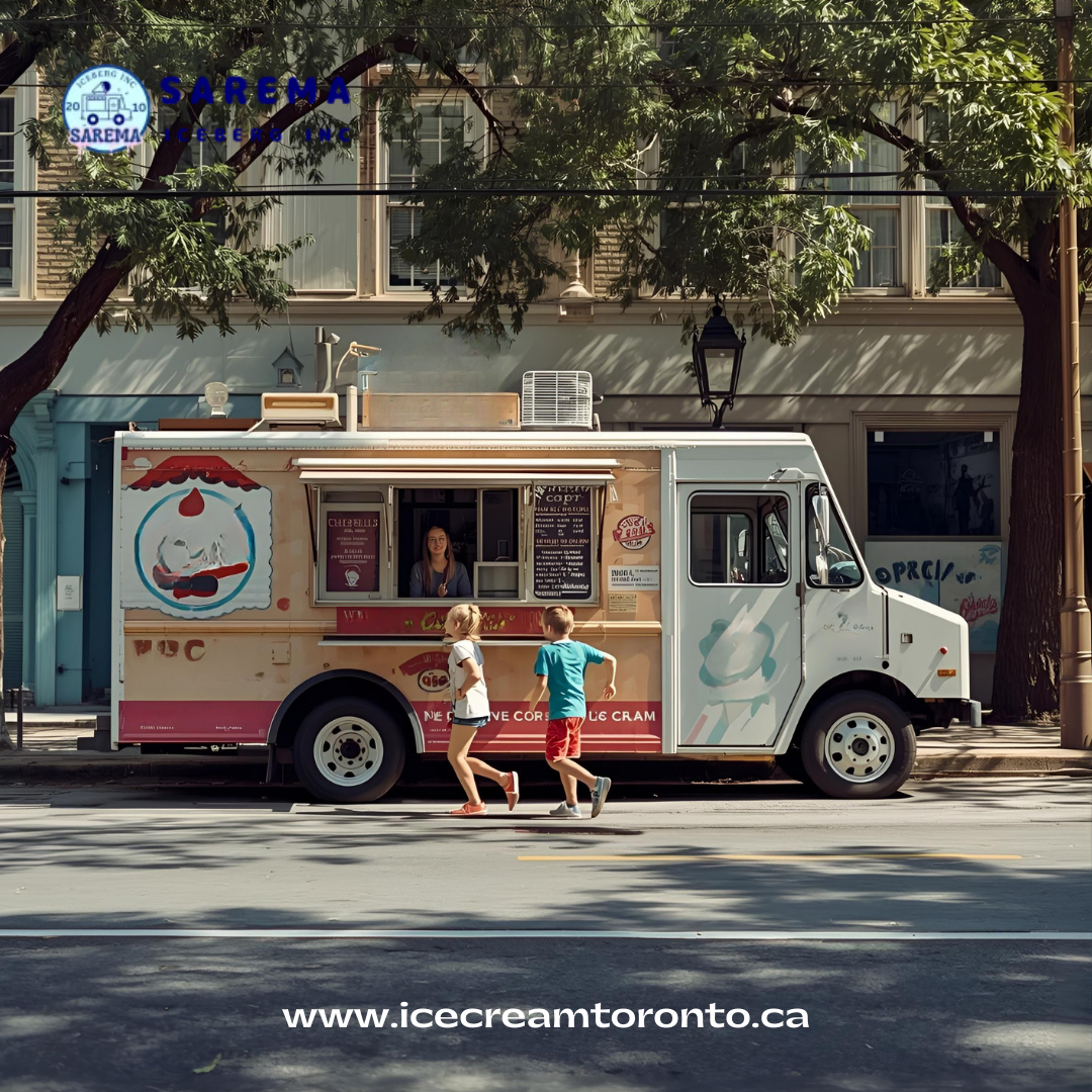 Mobile ice cream truck service