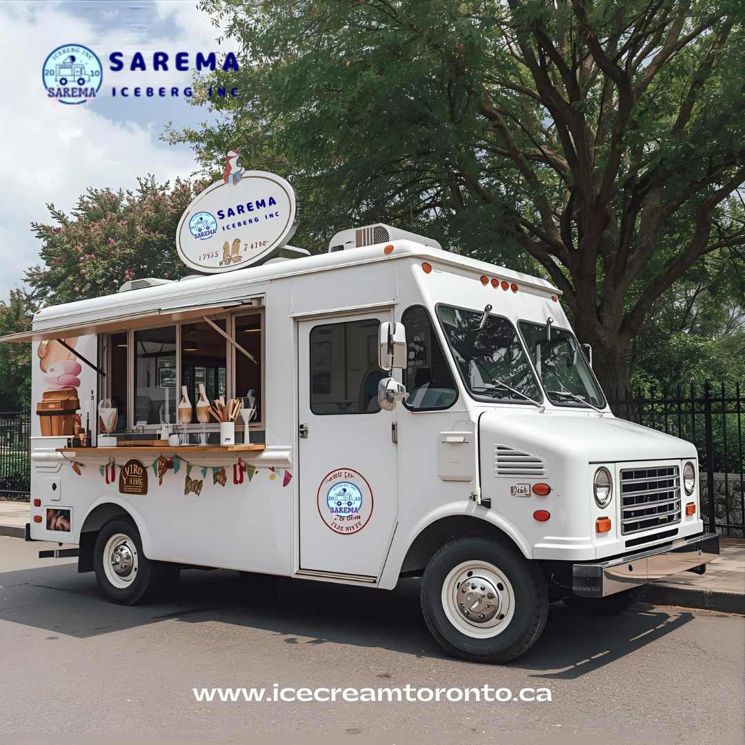 Ice cream truck for celebrations