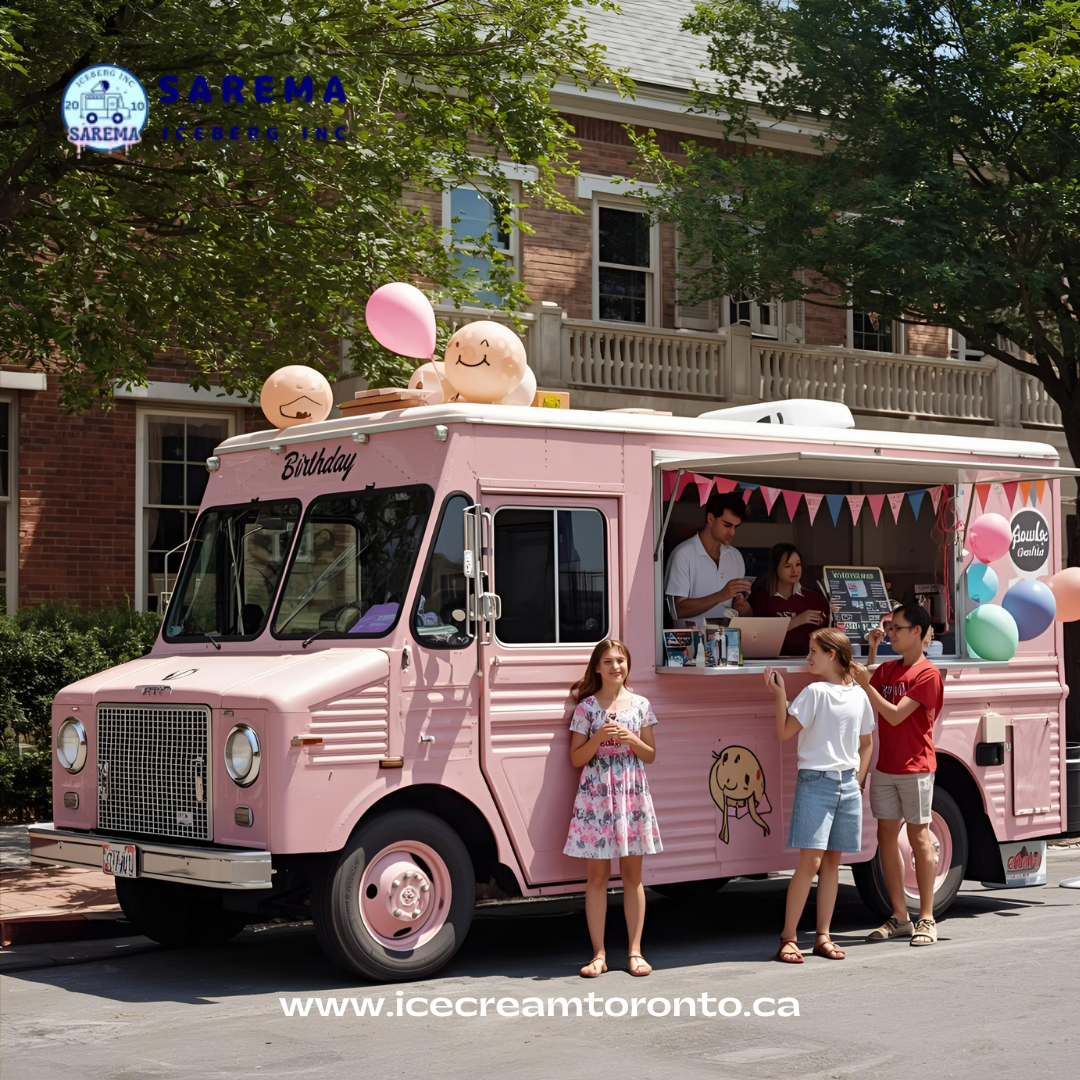 ice cream truck in Burlington