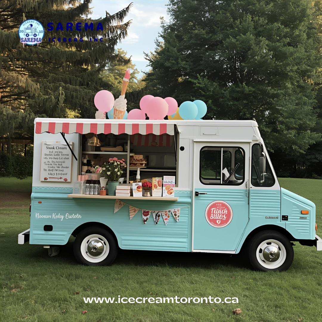 ice cream truck in Milton