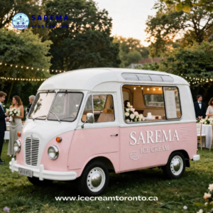 Why is an ice cream truck rental in Vaughan perfect for outdoor summer weddings?